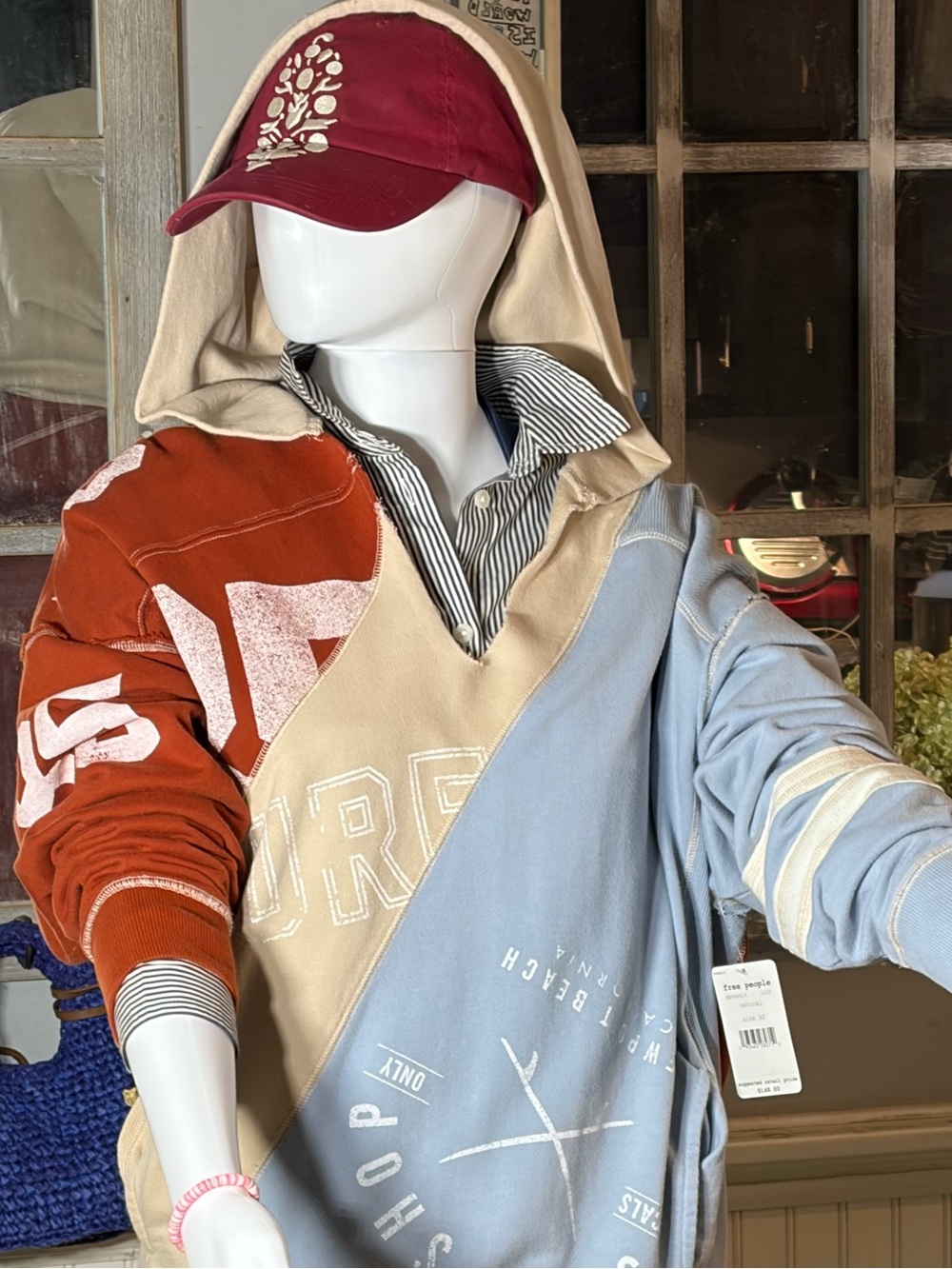 We The Free by Free People L.A. BEACH BREAK HOODIE !!!NWT!!
